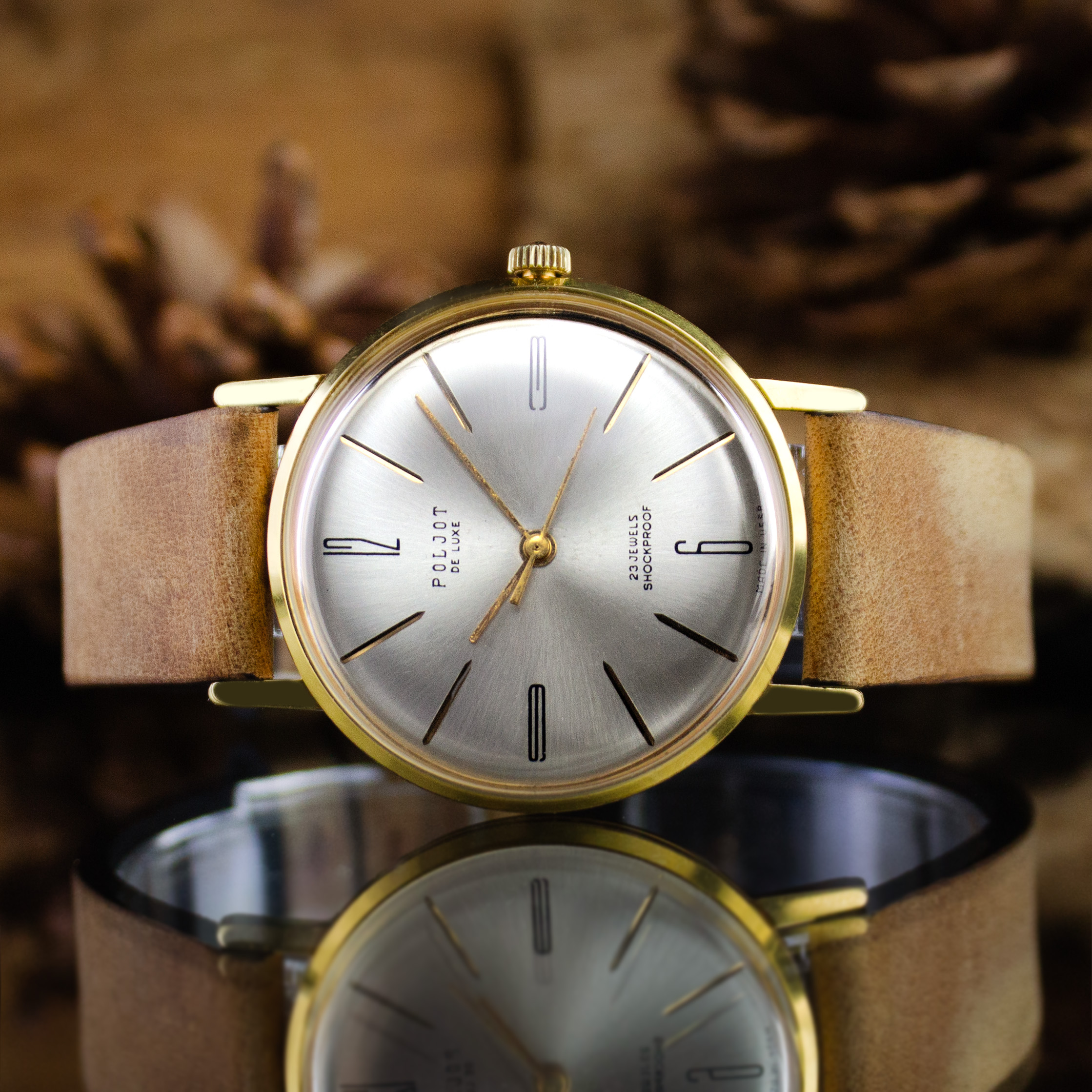 Часы "Poljot de luxe" 23 jewels