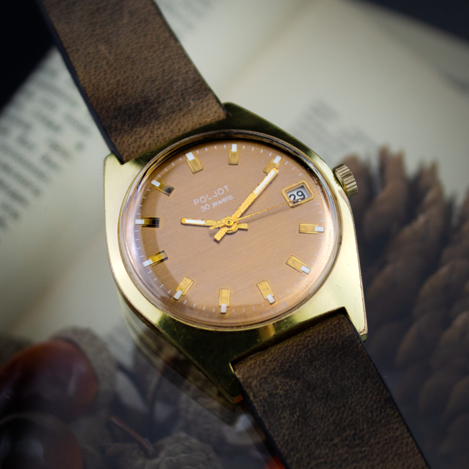 Редкие часы Полет 30 камней, "Poljot" 30 jewels
